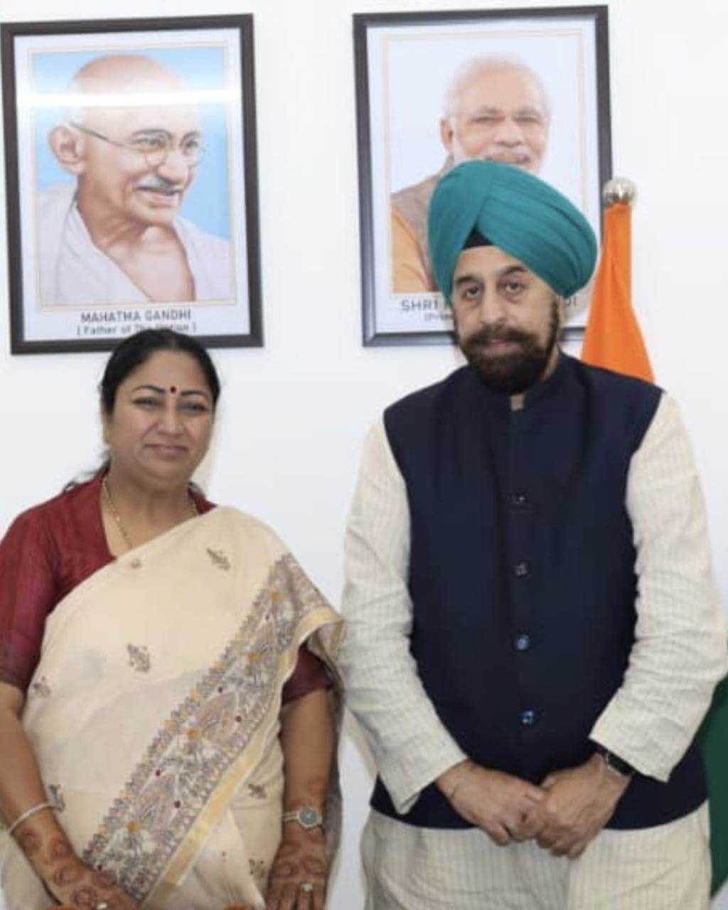 BJP National Spokesperson RP Singh met with Delhi Chief Minister Rekha Gupta and demanded the compassionate release of Devinder Pal Singh Bhullar